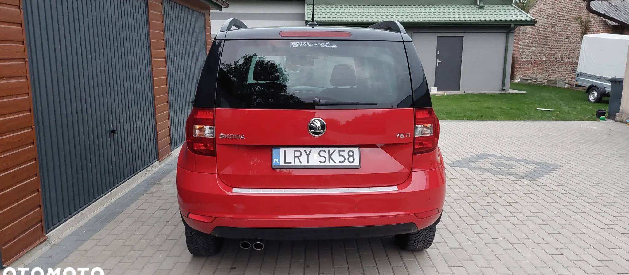 Skoda Yeti cena 49900 przebieg: 84000, rok produkcji 2014 z Dęblin małe 154